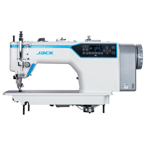 Jack H6-CZ-4 Single Needle Direct Drive Heavy Duty Walking Foot Sewing Machine with Complete Fully Assembled Tabling Included