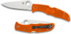 Spyderco C10FPOR Endura Flat Ground VG10 and Orange FRN