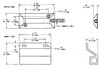 GRI Model 4532 Miniature Overhead Door Switch 