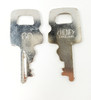 Cheney England Number 60 Luggage Key One Pair 