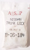 ASP Nissan Infiniti J30 Trunk Lock B-16-184 