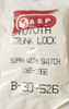 ASP Toyota Supra Trunk Lock 1985-1986 B-30-526