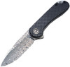 Civivi Elementum Linerlock Knife Carbon Fiber Damascus Blade C907DS