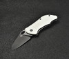 CMB Made Knives Hippo White G10 D2
