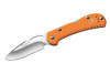 Buck Mini Spitfire Lockback With Orange Aluminum Scales 0726ORS