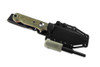 White River Knife & Tool Firecraft 4 OD Canvas Micarta - Kydex