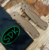 SDK Spyderco PM2 Smooth G10 Scales -FDE 