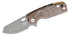 Fox Knives Baby Core Mini Liner Lock Knife Natural Micarta M390 FX-608-MC