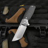 Two Sun TS379 14C28N Carbon Fiber Tanto Folder