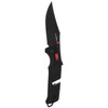 SOG Trident AT-XR Lock Knife Black/Red Clip Point (3.7" Black)