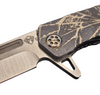 Medford Knife & Tool Proxima Custom Laser "Cracked Glass" CPM S35VN