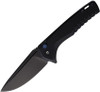 Tekto Knives F3 Charlie Button Lock Black Blue 