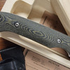 White River Knife & Tool Hunter Black & O.D. Linen Micarta S35VN