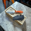 White River Knife & Tool M1 Backpacker Pro Orange Textured G10
