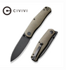 CIVIVI Sokoke Liner Lock Knife Green Micarta (3.35" BW) C22007-2