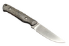White River Small Game Fixed Blade WRSG-BBLMAG Black Burlap Micarta Magnacut