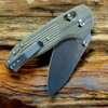 TRM Shadow River-Lok Od Green Micarta 3D Contoured/20CV 