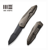 WE Knife Co. Cecchini Solid Frame Lock Knife Black Titanium (3.9" Black SW)