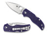 SPYDERCO NATIVE® 5 G-10 DARK BLUE CPM S110V (SPYC41GPDBL5)