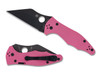 Spyderco Yojimbo 2 Sprint Run Pink G-10 (3.2" Black CPM S30V) C85GPNBKP2