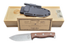 White River Knife & Tool Ursus Cub Fixed Blade Natural Burlap Micarta CPM Magnacut 