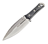 Pre-owned Microtech SBD D/E Stonewash Full Serrated 201-12 Fixed Blade