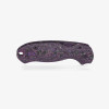 Flytanium Spyderco Para 3 Purple Haze Fat Carbon Lotus Scales Flytanium Spyderco Para 3 Purple Haze Fat Carbon Lotus Scales