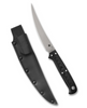 Spyderco Shelter Cove Fixed Blade Fillet Knife Black G-10 (5.8" Satin) FB52GP
