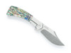 Finch Knives Snub Nose - Abalone 154CM