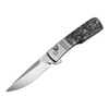 Finch Knives El Camino EL110 Shredded Carbon Fiber 14C28N