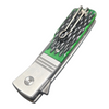 Finch Knives El Camino EL385 Clover Green Jigged Bone 14C28N