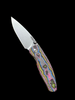 TRM Neutron 2 Liner Lock 80's Camo Carbon 3D Contoured Smooth Scales - MagnaCut Blade - Made In USA