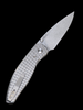 TRM Atom Linerlock Ti Frag Pattern Flat Scales - Magnacut Blade - Made In USA
