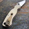 LynchNW Spyderco Standard Clip-Bronze Micarta Finish. Knife not included.