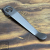 LynchNW Spyderco Long Deep Carry Titanium Clip-Dark Abyss Finish