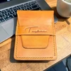 Tuskan Leatherworks Bespoke Handmade Leather Wallet Natural