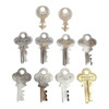 Long Lock Key Assortment 10 Keys T36 T37 D64 D60 D61 934