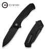 CIVIVI Placoid Flipper & Thumb Stud Knife G10 Handle (3.67" 14C28N Blade) C23079-1