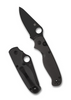 Spyderco ButtonUp™ Carbon Fiber Black Blade C275CFPBK 8Cr13MoV