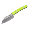 Hellbender Blade Co. New Small Fixed Blade Knife Magnacut Yellow G10