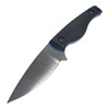 Creely Blades Mako Magnamax Black/Blue 3D Printed  Scales With Kydex Sheath