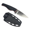 Creely Blades Mako Magnamax Black/Red 3D Printed Scales With Kydex Sheath