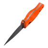Creely Blades Minnow Magnamax Blade Orange 3D Printed Scales Kydex Sheath