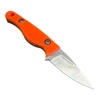 Creely Blades Minnow Magnamax Blade Orange 3D Printed Scales Kydex Sheath