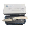 Dream Tech D4281 M390 Pocket Knife With Titanium Handle And Button Lock System Blade Show 2026