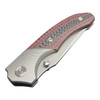 Miguron Knives Centurion II Folding Knife 3.5" M390 Blade Titanium And Green Carbon Fiber Handle Tactical Survival Pocket Knife MGR-609RDII