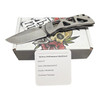 McNees Knives Mac2 3" DP Skeleton Blade Show 2026 Magnacut Stonewashed
