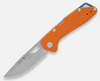Buck Knives 724 Mustang Lockback Knife Orange Aluminum 14398