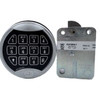 NL Lock Large Rotobolt & Black Velvet or Chrome Keypad Kit