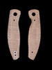 Scales Only TRM Atom 3D Contoured Burlap Micarta - Made In USA
